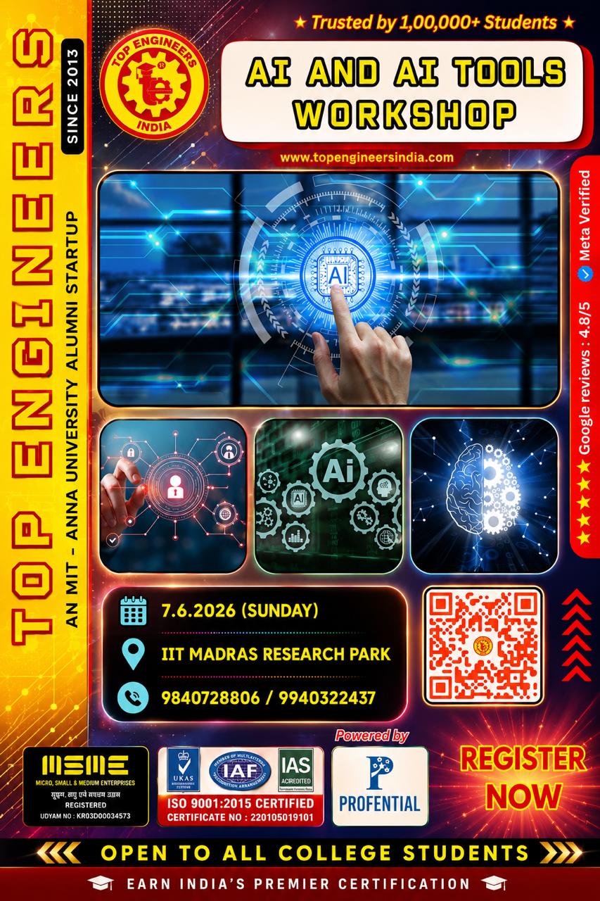 AI and AI tools Workshop 2026 Workshop Poster 